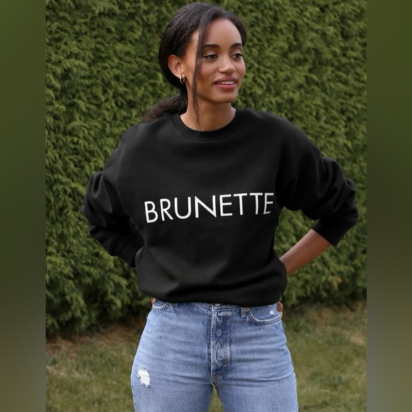Brunette The Label Classic Crew Neck | Size M/L, Navy - Picture 5 of 5